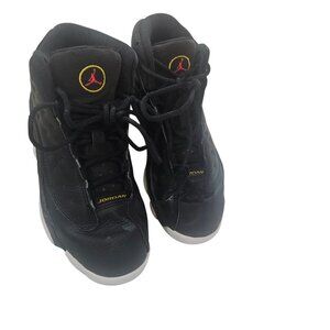 Air Jordan Retro 13 Black Basketball Shoes Kids Size 2Y
